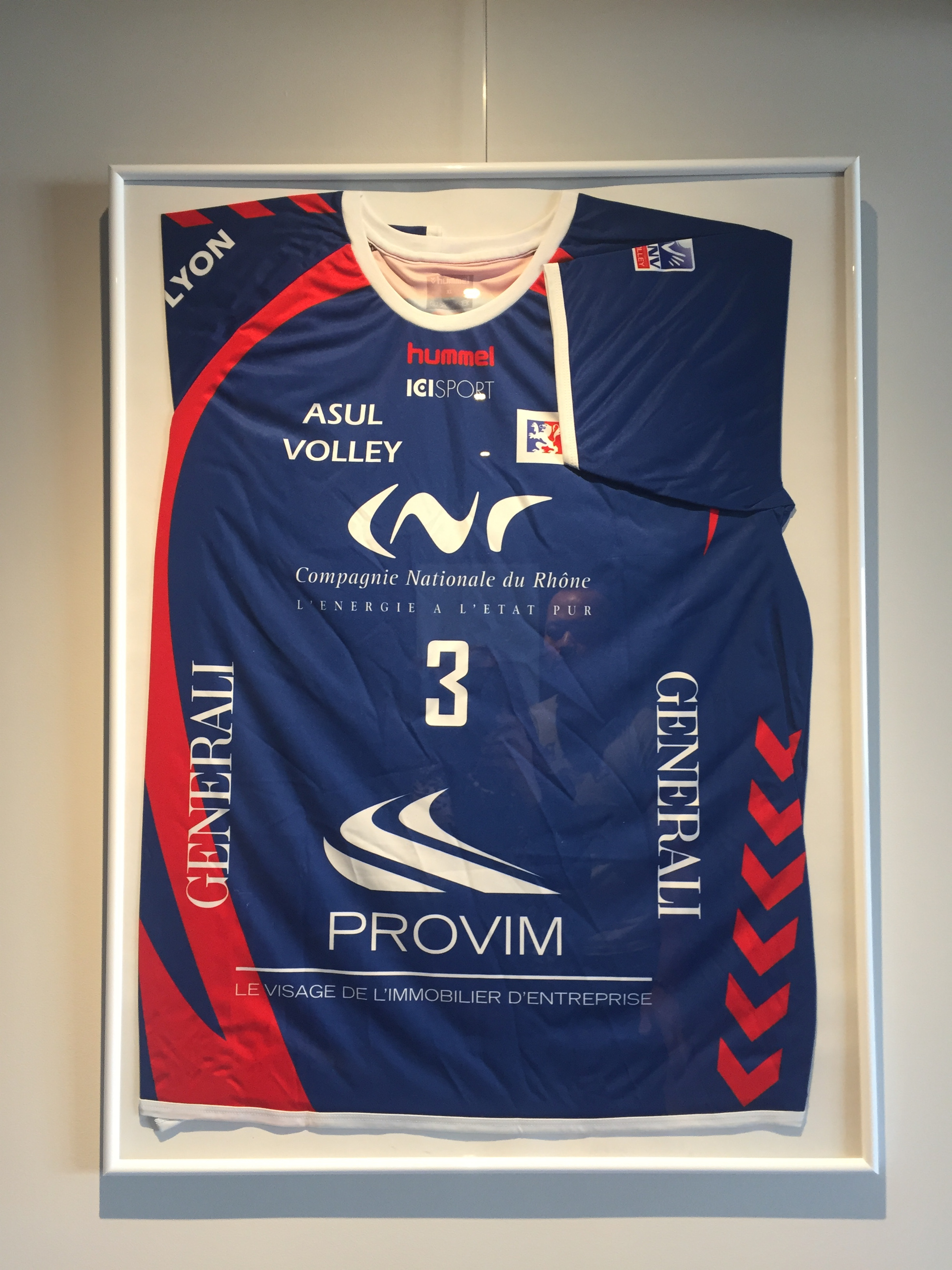 Patch Brodé Vintage – ASUL Lyon Volley-ball – Années 60/70
